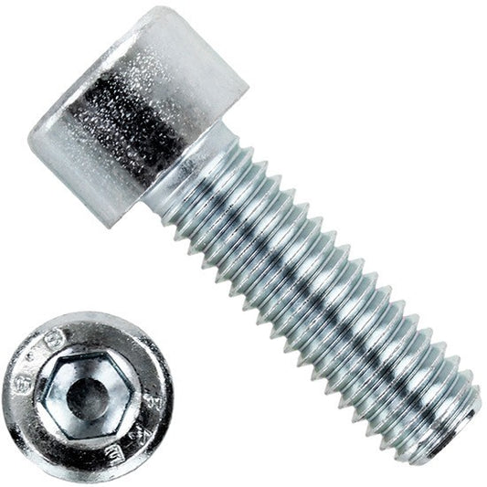 DIN 912 - Hexagon Socket Head Cap Screws 8.8 Zinc Plated